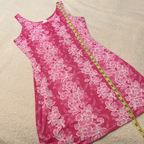 💜5 for $25💜Pink Hawaiian tank dress small - Picture 3 of 6